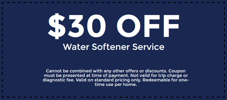 water softener service discount